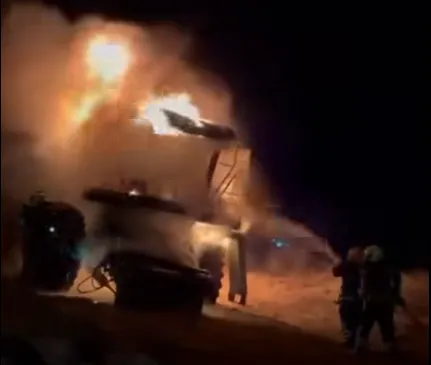 incendio detras cementerio