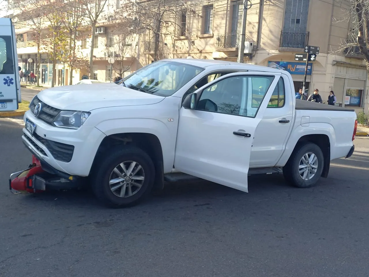 acci moto abajo