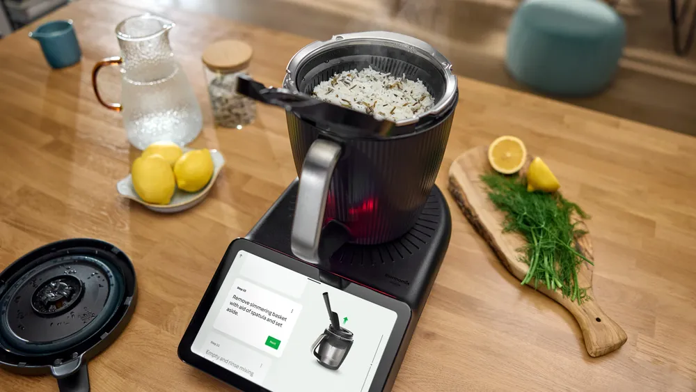 TM7 con cestillo expuesto