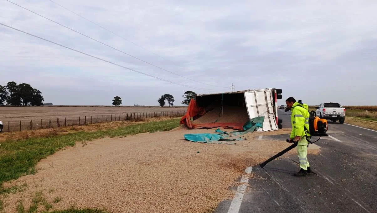 camion vuelco magica